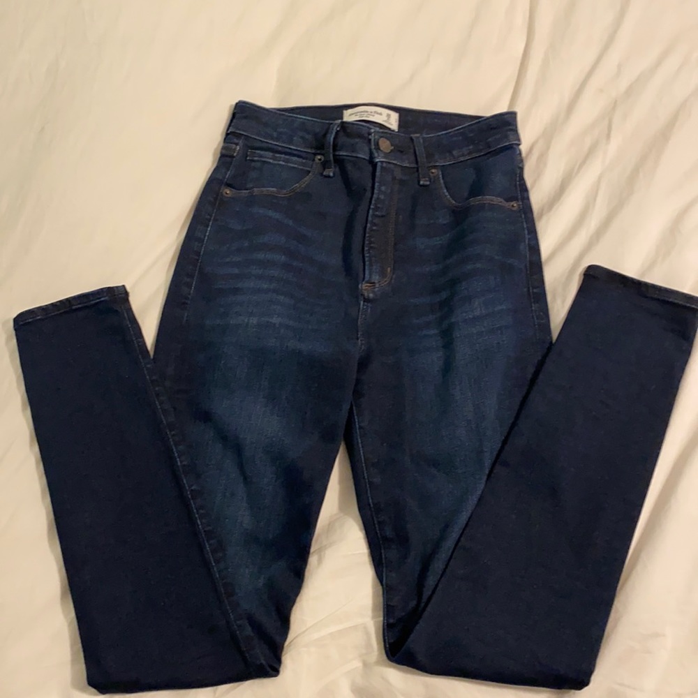 Abercrombie and Fitch high rise skinny jeans